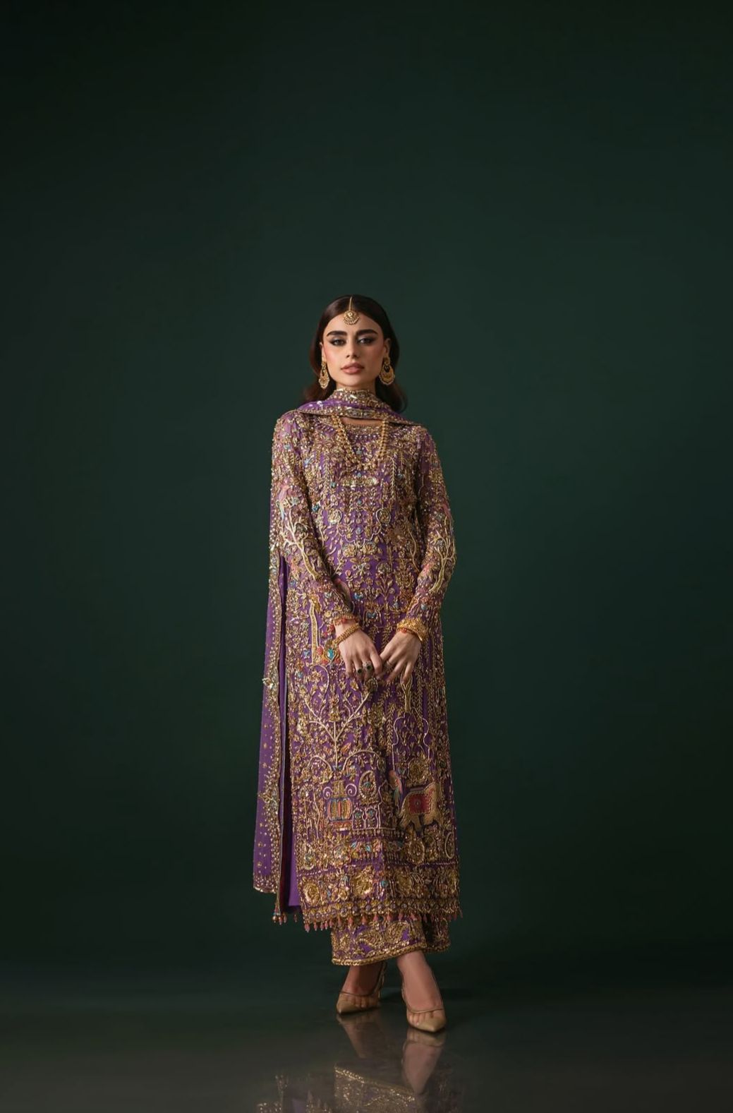 Nomi Ansari Couture Stitched / XS
