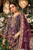 3 Piece Unstitched Embroidered Raw Silk Suit | BD-29