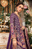 3 Piece Unstitched Embroidered Raw Silk Suit | BD-29