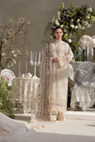 Luxury Lawn Off White - Sobia Nazir