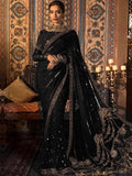 Maria. B. Bridal Saree - BLACK (FX-850)