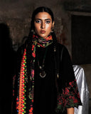 Jugnu - Black - Lawn Chickenkari Collection