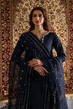 Iznik - Navy Blue - Shamoz Silk Collection