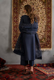 Iznik - Navy Blue - Shamoz Silk Collection