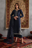 Iznik - Navy Blue - Shamoz Silk Collection