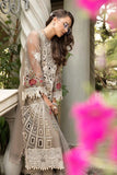 Maria B - Beige - Luxury Lawn Collection 2025