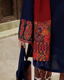 Jugnu - Navy Blue - Chickenkari Collection