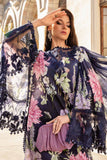 Maria B - Navy Blue - Digital Printed Lawn & Chiffon Dupatta Collection 