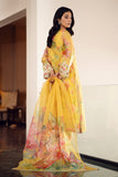 Baroque - Mustard Multi - Chiffon Embroidered Dupatta