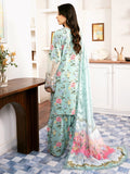 Bin Ilyas - Aqua Green - Lawn Collection